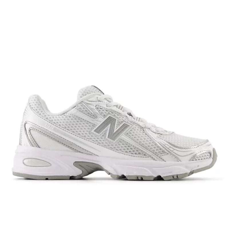 10001 New Balance 740 White Silver Metallic - Image 1