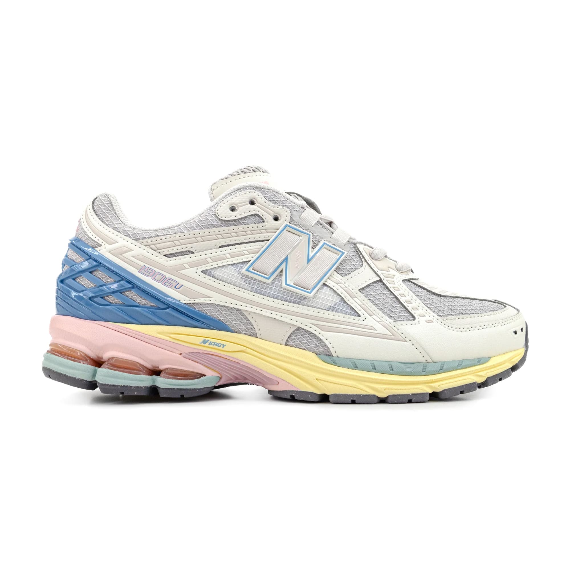 3sa New Balance 1906 ANGGORA/BLUE LAGUNA/ORB PINK - Image 1