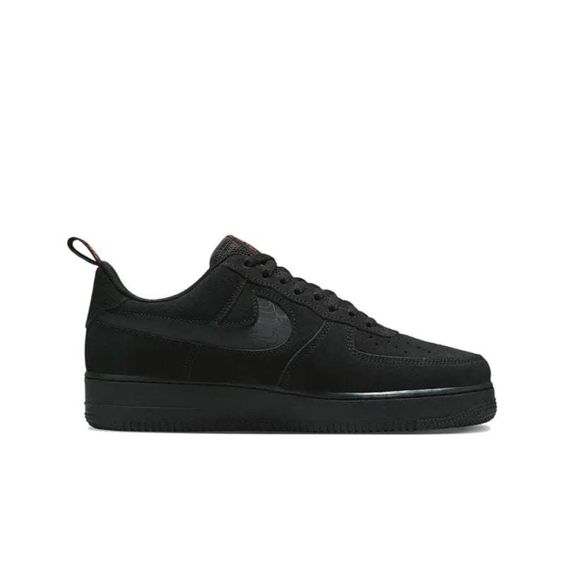 NikeAirForce1LowMultiSwooshBlackCrimson_2 Nike Air Force 1 Low Multi Swoosh Black Crimson - Image 1