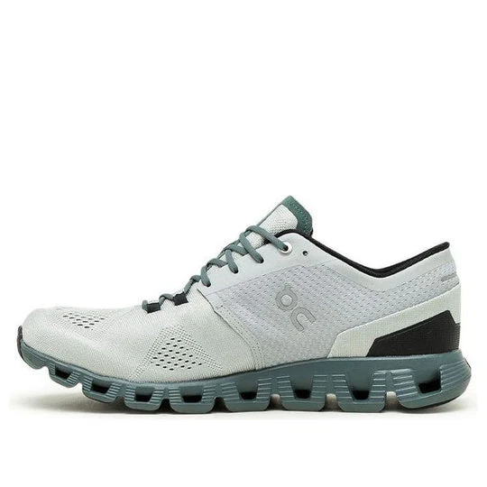 OnRunningCloudXGrayGreen_4 On Running Cloud X Gray Green - Image 1