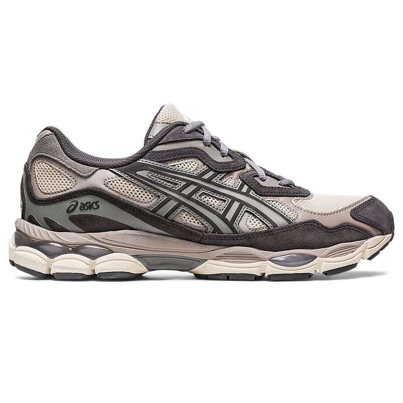 asics-gel-nyc-oatmeal-obsidian-grey.jpg Asics Gel-NYC Oatmeal & Obsidian Grey - Image 1