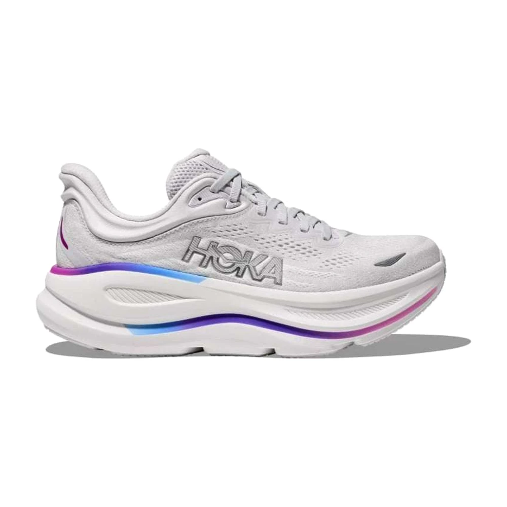 p29857-main HOKA Bondi 9 Cosmic Grey & White - Image 1